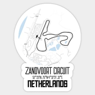 Zandvoort Circuit Sticker